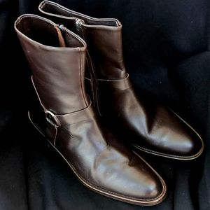 Andre Assous Woman's Boots Size 8 Lavorazione Artigiana Dark Brown NWOT